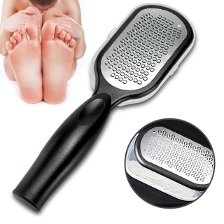 Pedicure Foot File Callus Remover - Large Foot Rasp Colossal Foot Scrubber  Professional Stainless Steel Callus File for Wet and Dry Feet