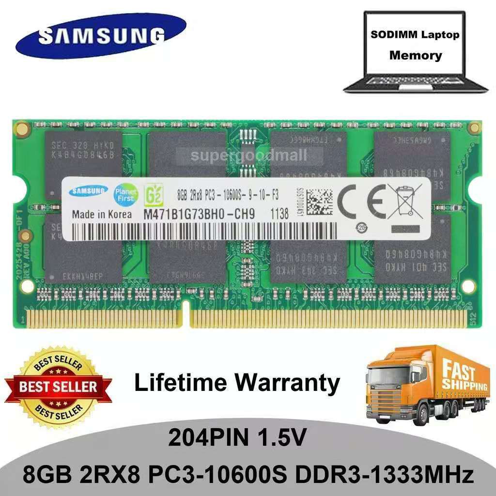 Samsung 8gb ddr3 on sale 1600mhz laptop ram