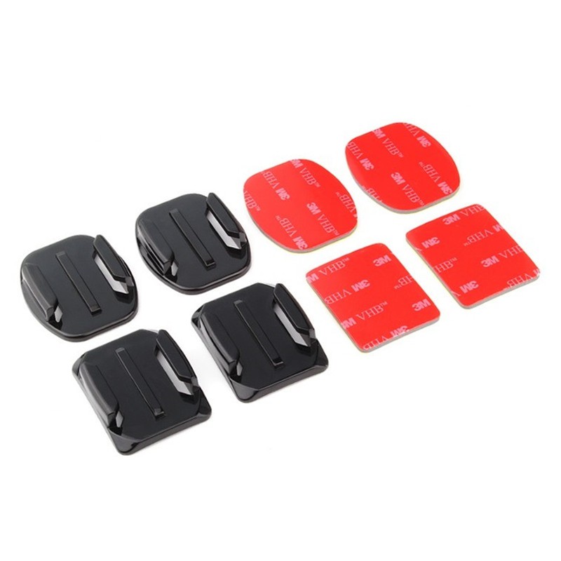 8pieces Adhesive Sticker Flat Curved Mount Kit for GoPro Action Camera ...
