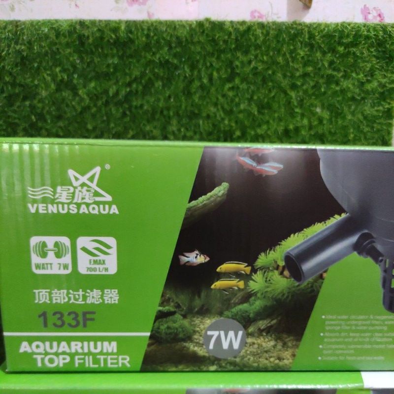VENUS AQUA TOP FILTER 133F 7WATTS Shopee Philippines