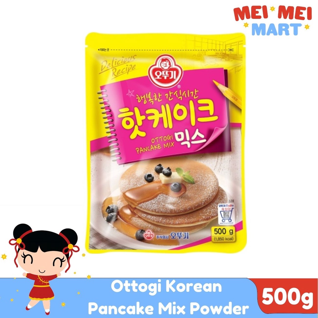 Ottogi Korean Pancake Mix Powder 500g | Shopee Philippines