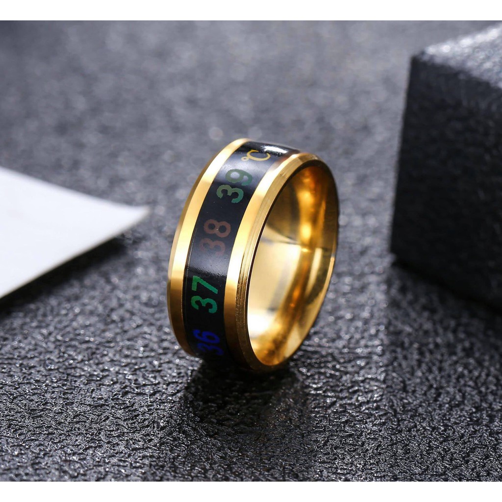 Male Female Temperature Sensor Ring, Body Temperature Measurement ...