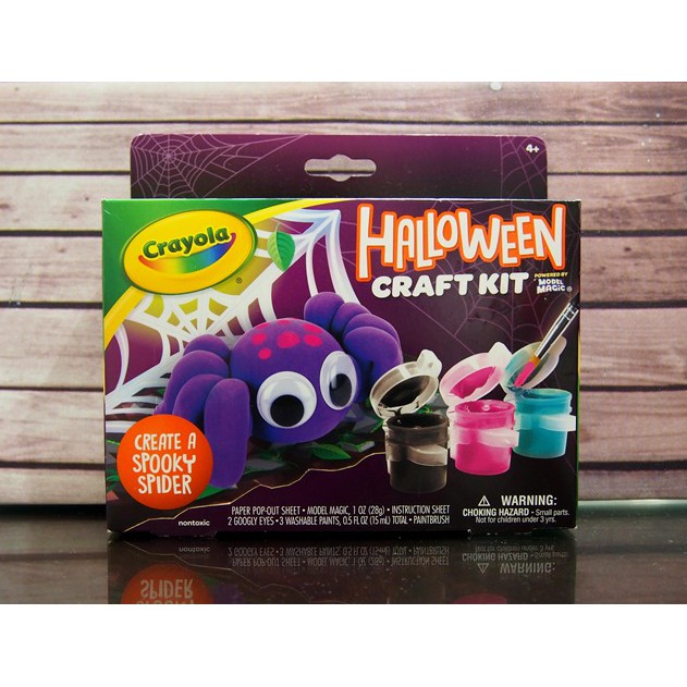 Original CRAYOLA Halloween Craft Kit (Spooky Spider) Shopee Philippines