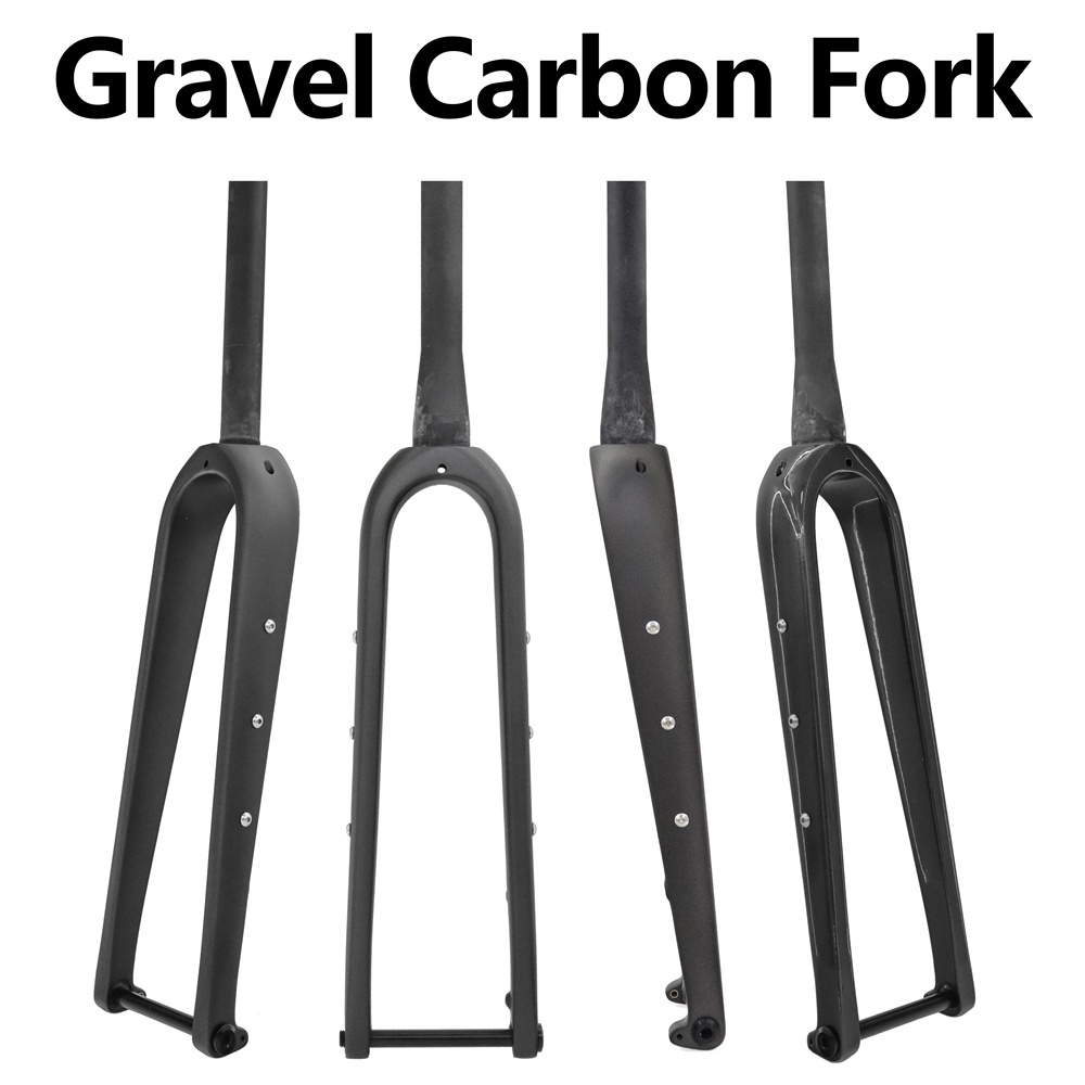KOCEVLO Carbon Fiber Road Bicycle Front Fork Disc Gravel 1 1 8 Barrel Shaft 700c