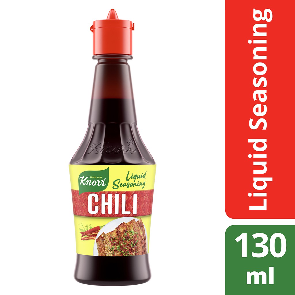 Knorr Liquid Seasoning Chili 130ML | Shopee Philippines