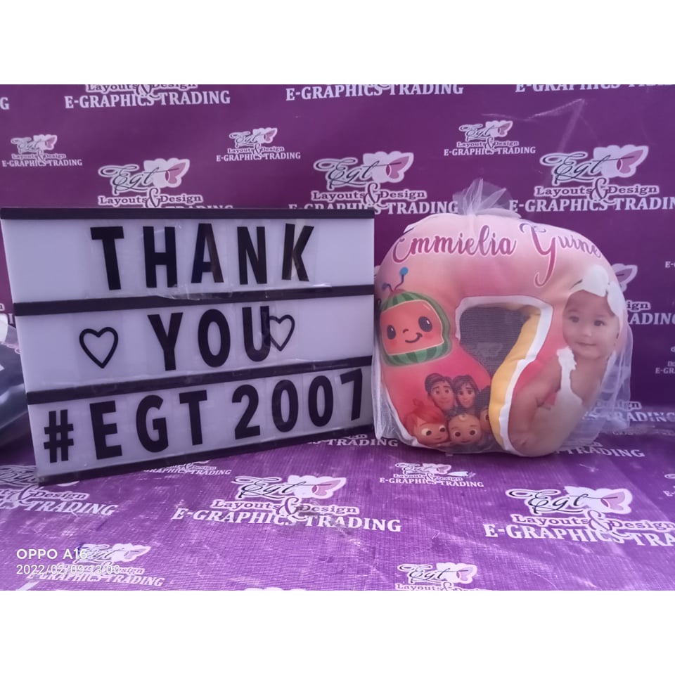 EGT2007 Neck Cute Neck Pillow for Baby Customized Souvenirs Shopee