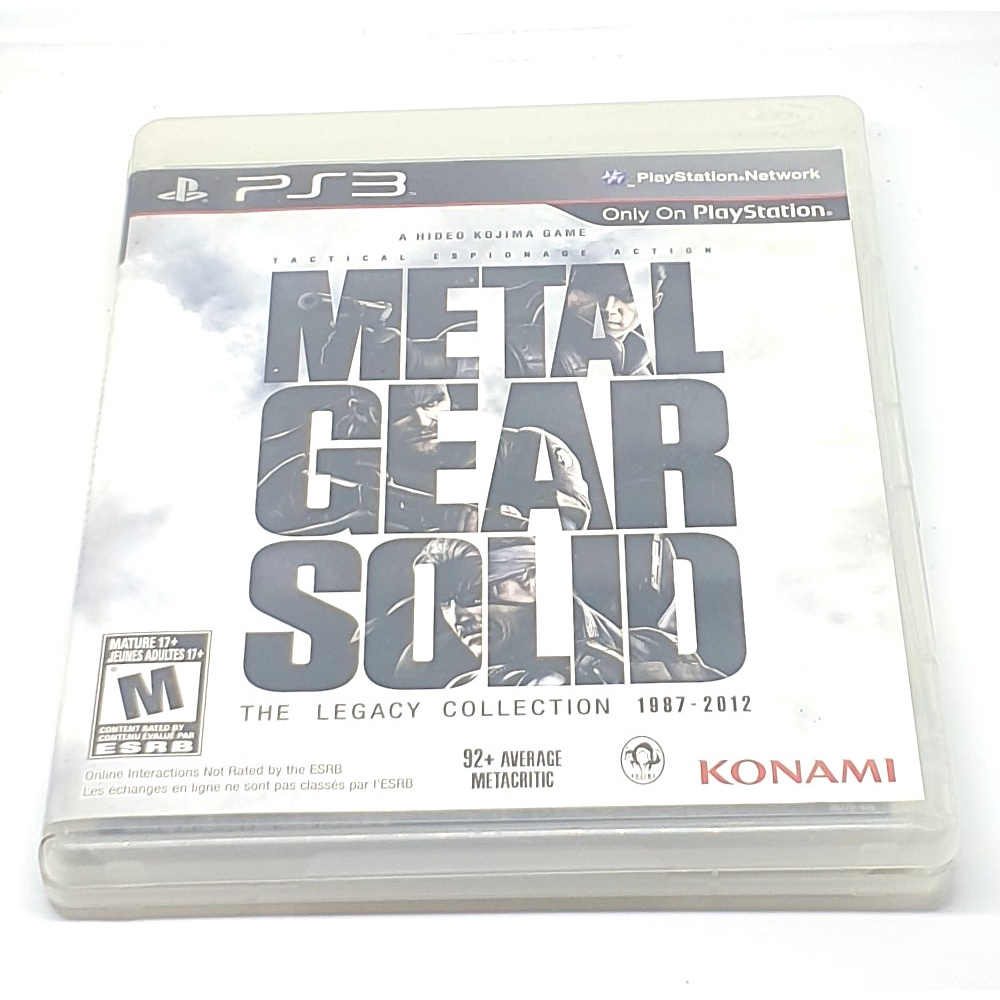 Metal Gear Solid: The Legacy hotsell Collection NEW!!!!For Playstation 3