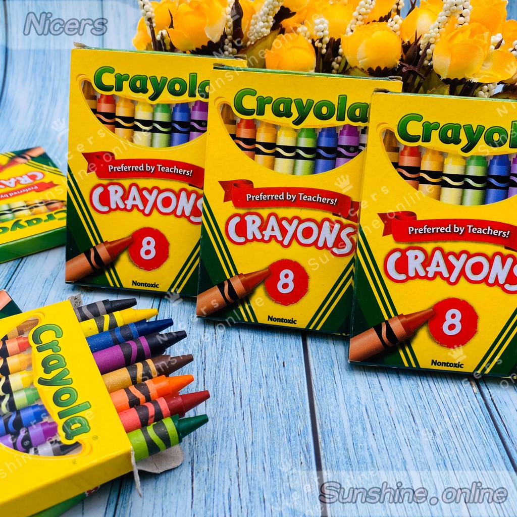 Original Crayola 8colors Crayons | Shopee Philippines