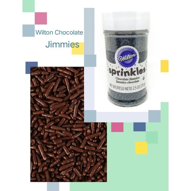 Wilton Sprinkles Chocolate Jimmies 2.5oz (70g) Shopee Philippines