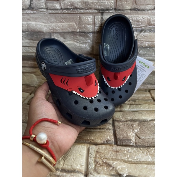 Crocs Shark FOR KIDS! | Shopee Philippines