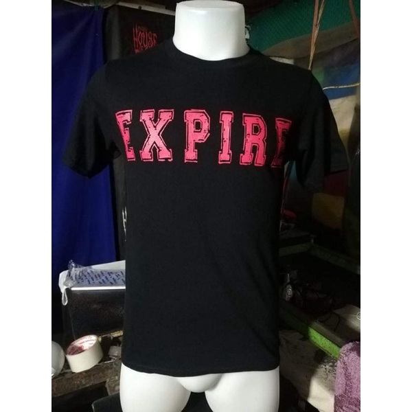 EXPIRE WITH BACKHIT (BACK TO BACK)ROCK BAND TSHIRT | Shopee Philippines