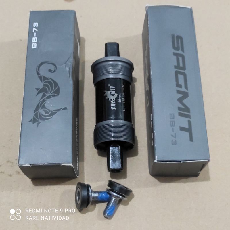 Sagmit Sealed Bearing Bottom Bracket BB73 Square Type Shopee Philippines