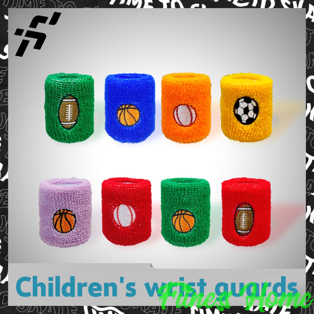 1 PC Children's sports wristband basketball sweatabsorbent wrist
