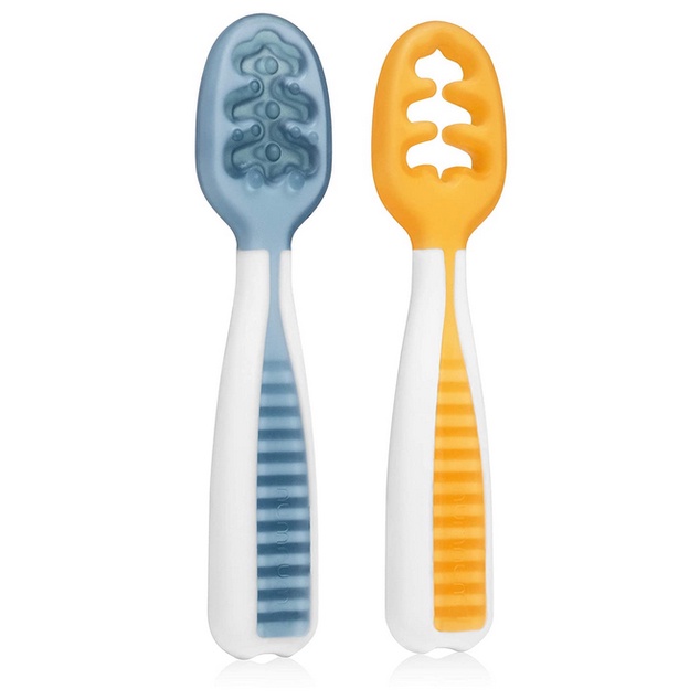 NumNum Pre-Spoon GOOtensils,Baby Spoon Set (First Stage + Second Stage ...