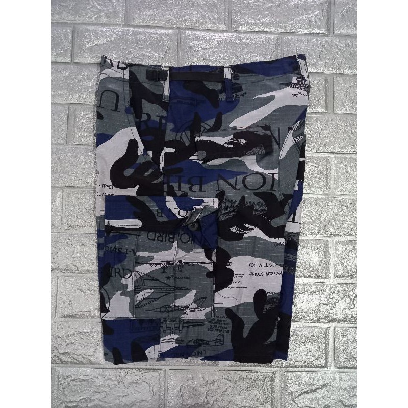 Cargo Camo Shorts Mens Navy Camo Cargo Shorts Crosshatch Camo Shorts