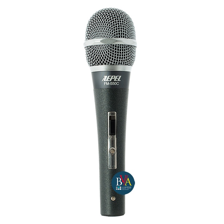 Korean Karaoke Microphone AEPEL FC550C Made in Korea, Steel Case