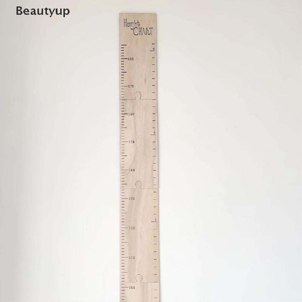 [Beautyup] Nordic Wooden Kids Height Growth Chart Ruler Baby Children ...