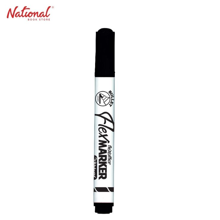 Flex Office Whiteboard Marker Black FoWb03 National Book Store