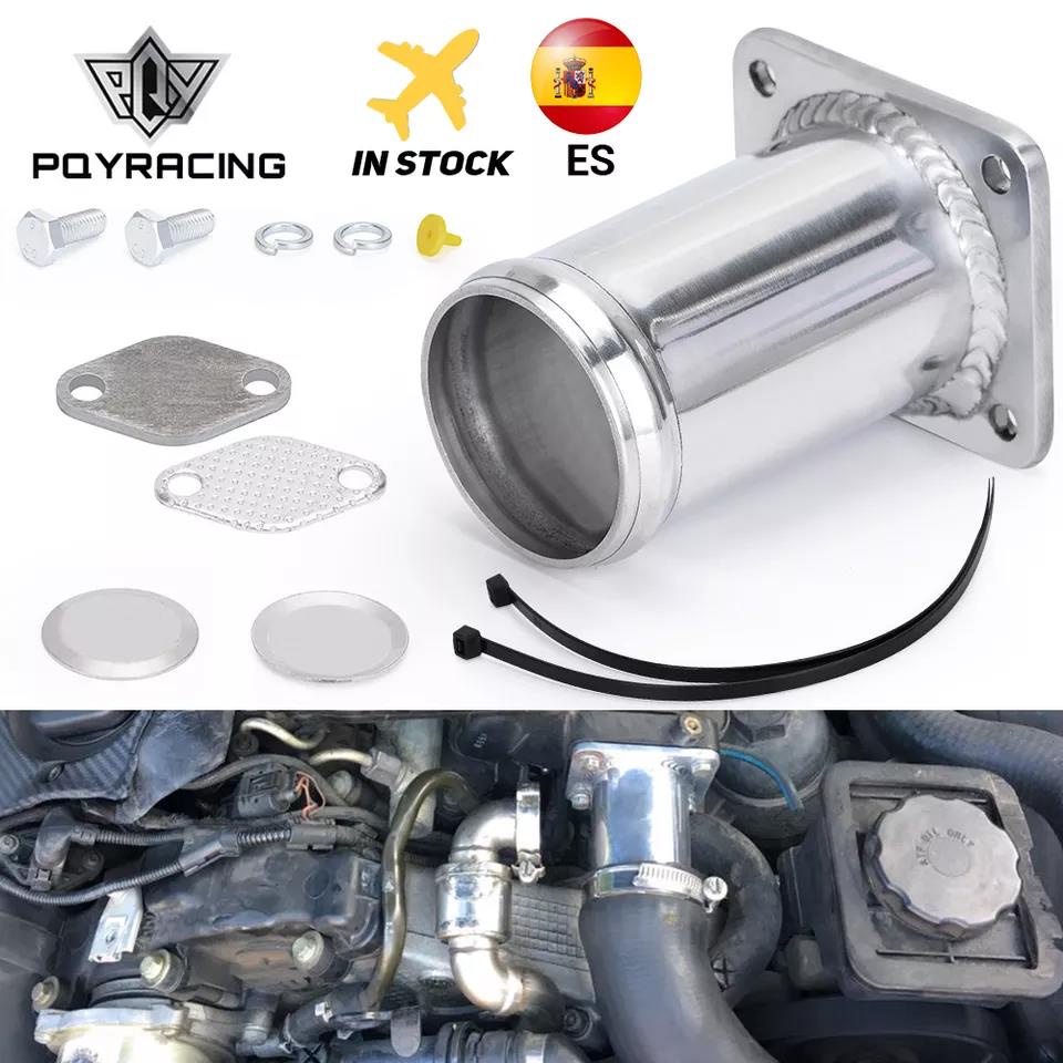 PQY Aluminum EGR Removal Kit / EGR Delete Kit Blanking Bypass For BMW