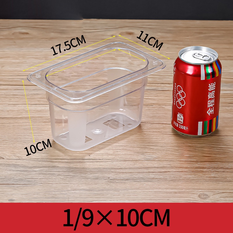 Acrylic Sinker Container Food Pan Sauce Pan Food Container Canister ...