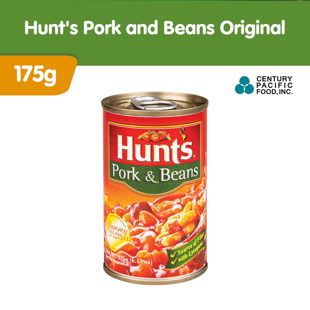 Hunt's Pork and Beans Original 175g Shopee Philippines