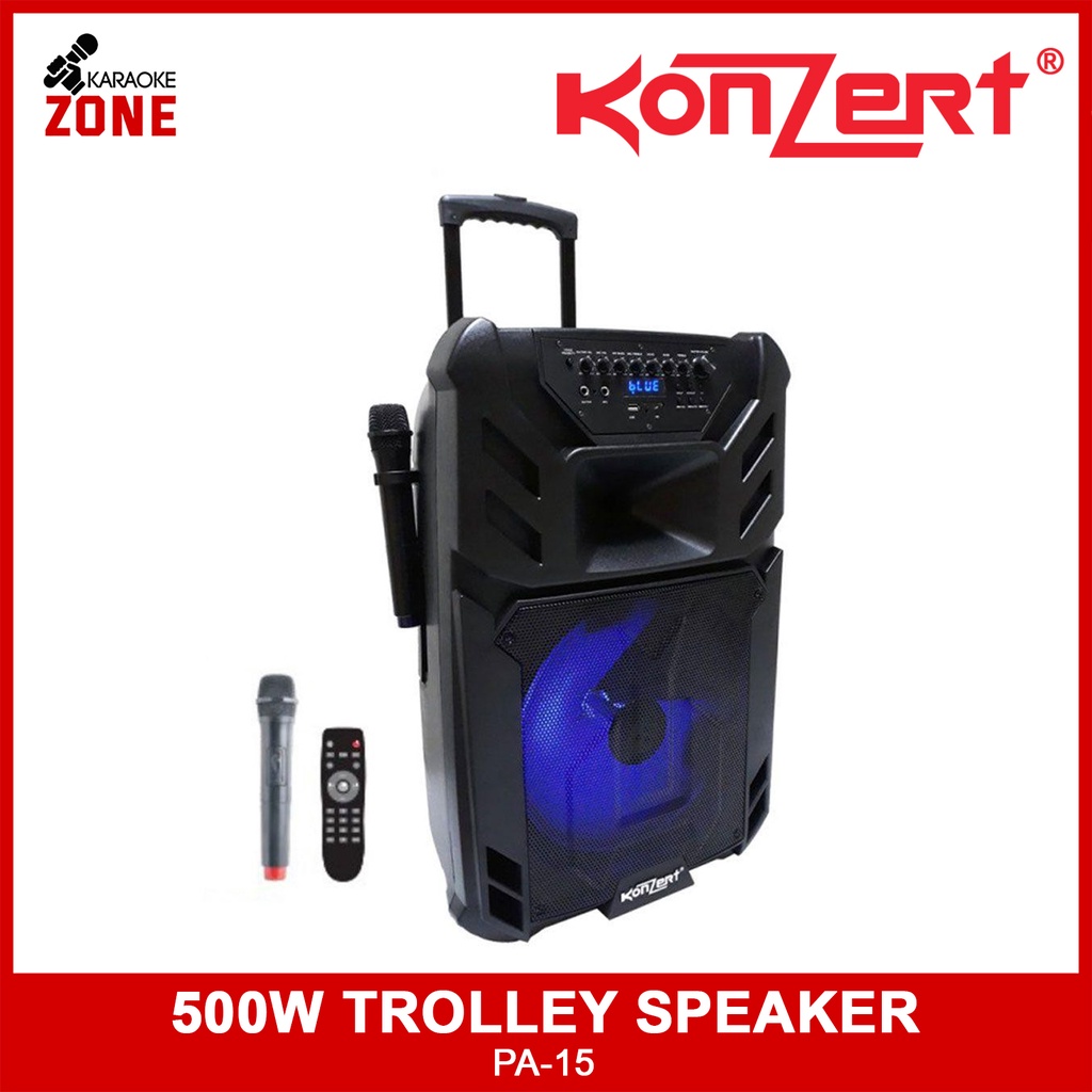 Konzert powered hot sale speaker