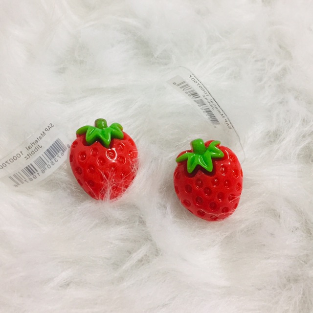 Strawberry Croc Shoe CHarms Pins 1pc Jibbitz for Crocs with tag