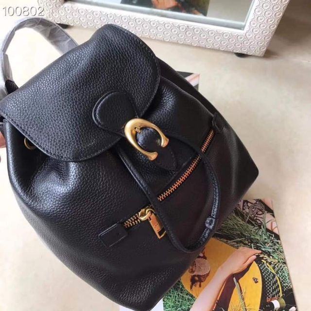 Coach evie backpack discount black