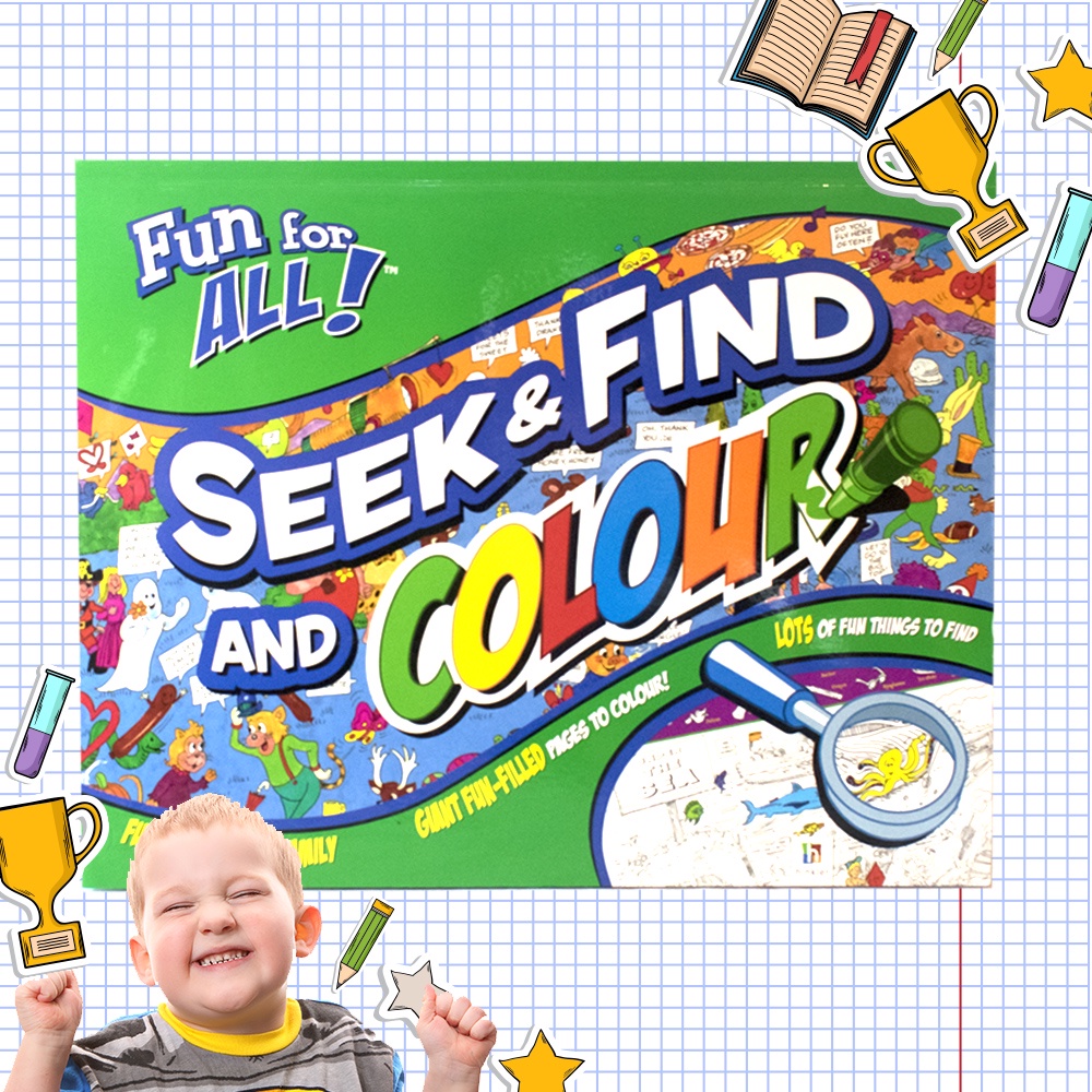 Seek & Find and Color-BookForKids | Shopee Philippines