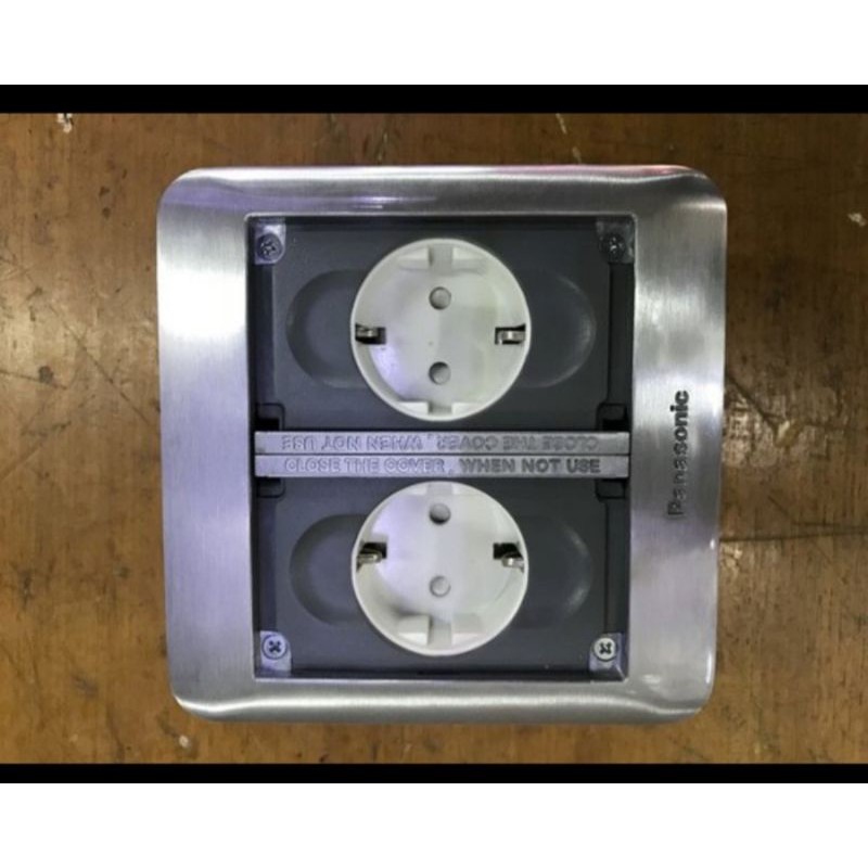 Panasonic duplex floor socket, blank chip floor socket | Shopee Philippines