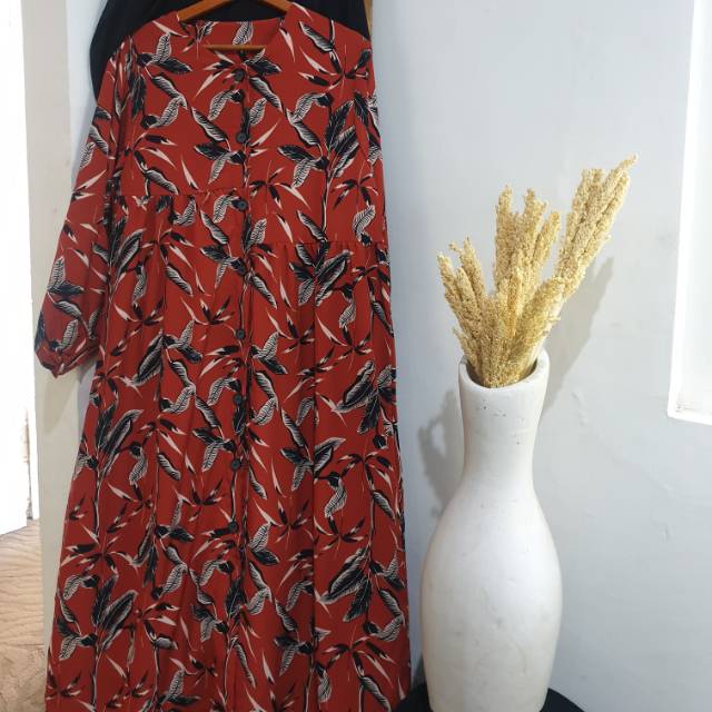 Homeydress / Dress / Robe Azalea Motif | Shopee Philippines