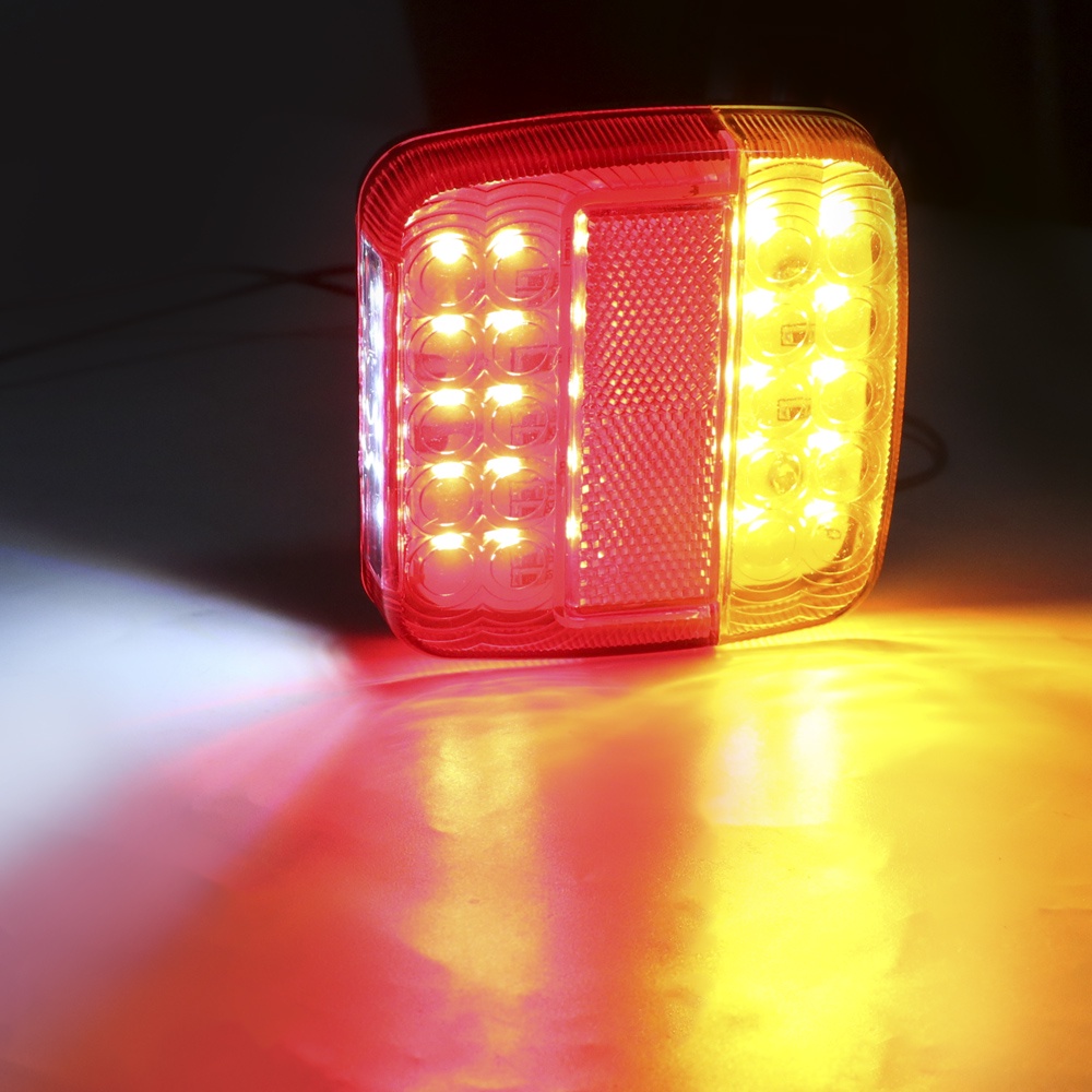 26 LEDs Tail Light Trailer Truck Caravan Taillight Rear Reverse Brake