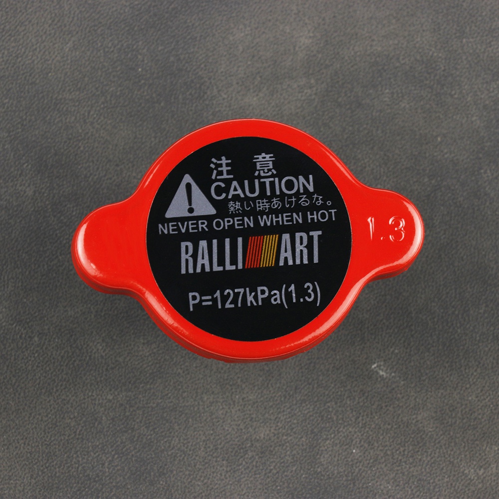 Red/black/silver Ralliart High Pressure Radiator Cap 15mm Big Size for ...