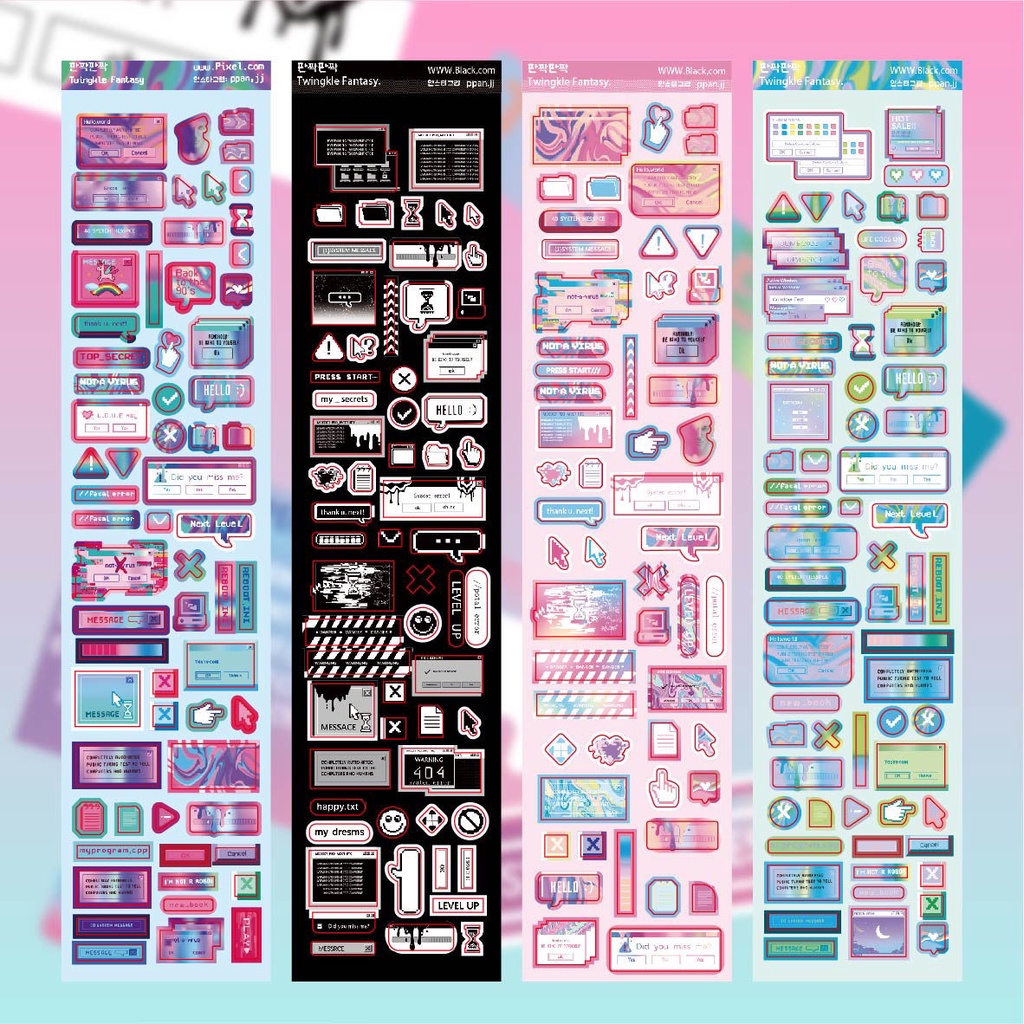 Cuckoo Sticker Super Hot Movie Poster Handbook DIY Material Keyboard ...