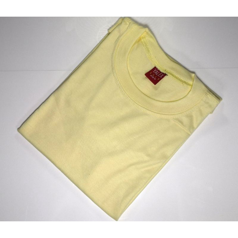 YALEX for KIDS Plain Tshirt - Cream, Canary Yellow, Yellow Gold | Round ...