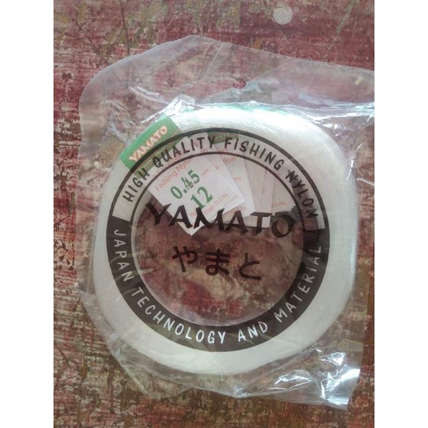yamato nylon white premium sold per pack 030mm to 070mm | Shopee ...