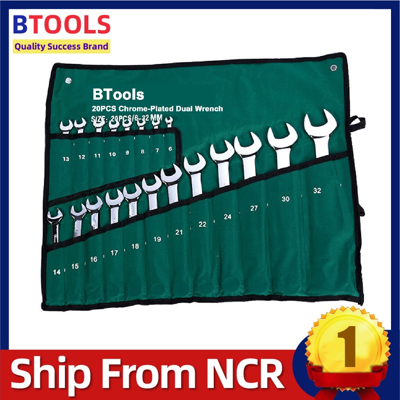 BTools 20PCS Car Repair Tools Wrench Set Original Car Tools Set Car ...