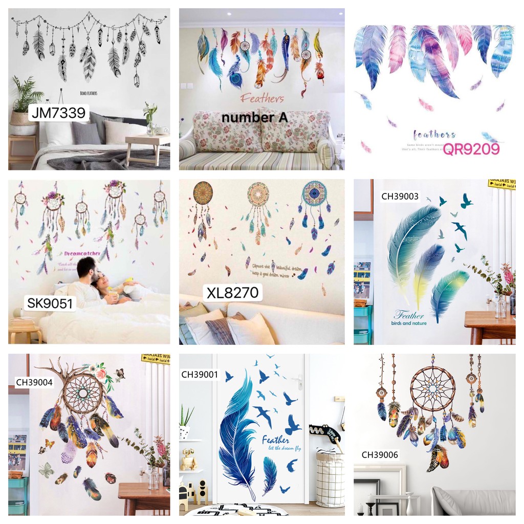 brian wall sticker adhesive wall decor stickers home decor flower ...