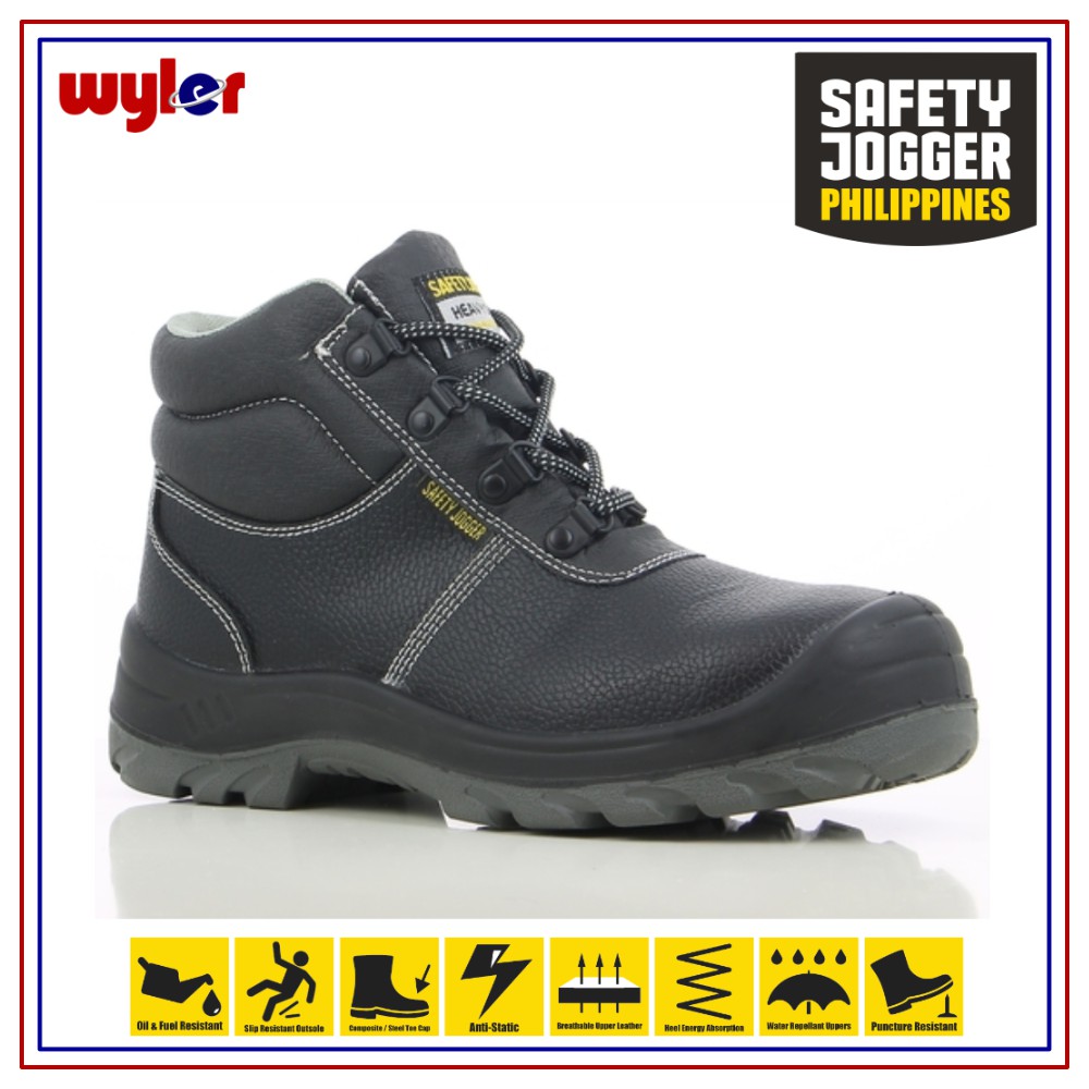Safety Jogger Bestboy S3 High Cut Safety Shoes Safety Boots Work Shoes ...