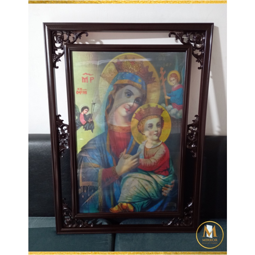 Our Lady of Perpetual Help 3D Wall Decor 29 inches x 21 inches | Shopee ...