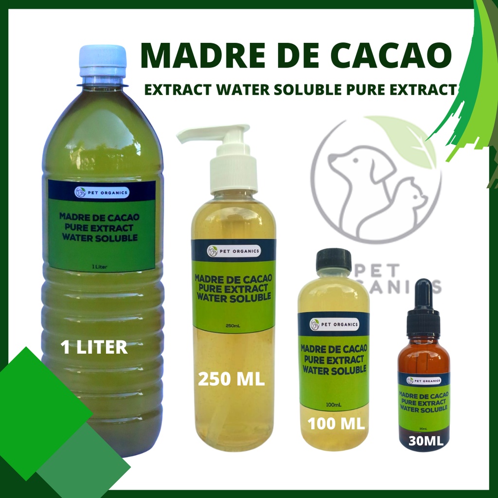 [PET ORGANICS] MADRE DE CACAO EXTRACT WATER SOLUBLE PURE EXTRACT Leaf