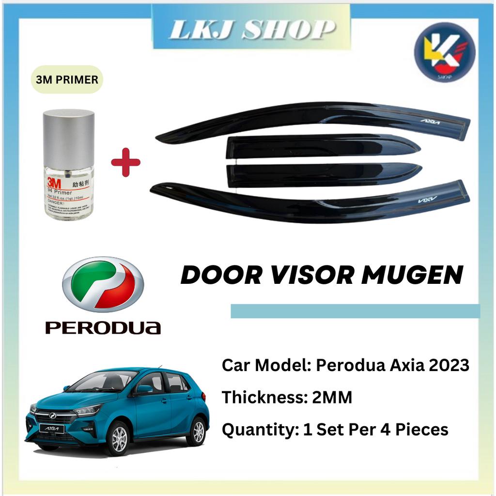 Perodua Axia 2023 Door Visor Mugen Air Press Window Wind Deflector ...