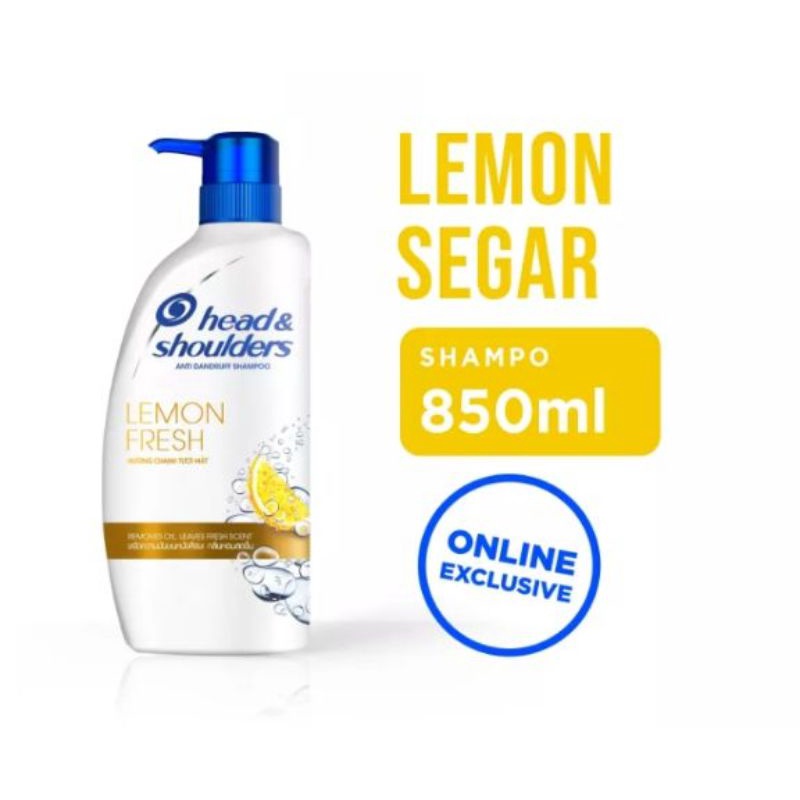Head and shoulders lemon fresh Shampoo 850ml Shopee Philippines