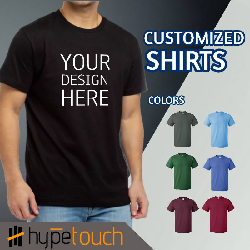 Customized Colored Shirts/Digital Printing | Shopee Philippines