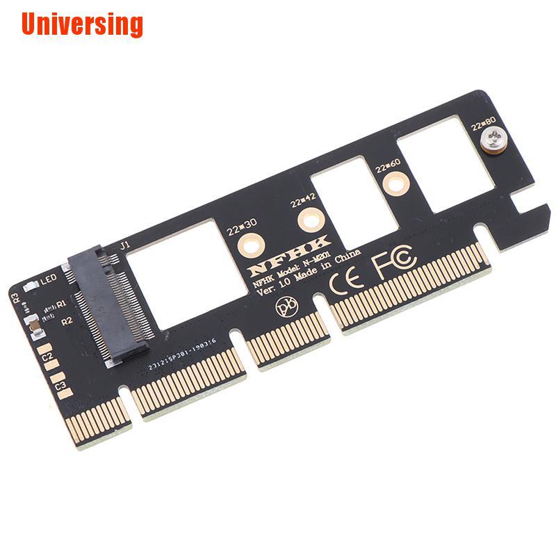 [Universing] 1*Nvme M.2 Ngff Ssd To Pci-E Pci Express 3.0 16X X4 ...
