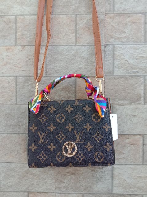 LV TWO FACE TWO TONE HAND BAG