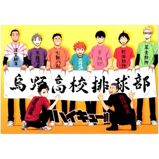 Haikyu!! - Cast - Anime Poster (24 x 36 inches) – Imaginus Posters