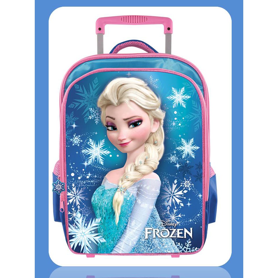 (ESA)DISNEY FROZEN ELSA PRIMARY SCHOOL TROLLEY BAG | Shopee Philippines