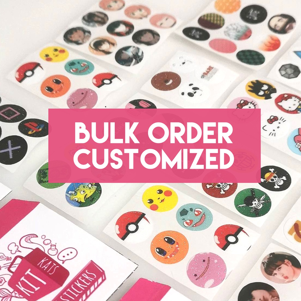 CVV stickers bulk customize order | Shopee Philippines