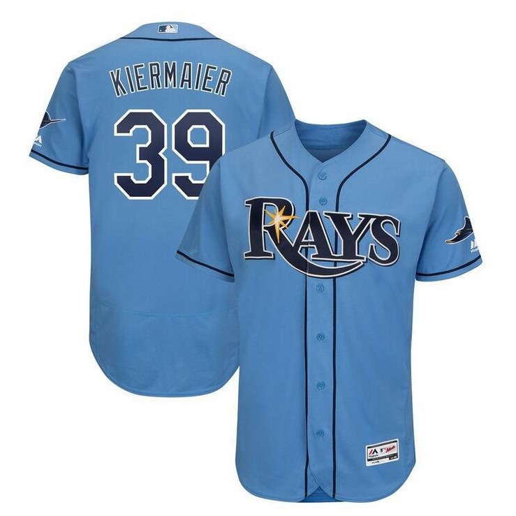 Kevin Kiermaier 39 Tampa Bay Rays MLB Nike Youth Jersey White Logo M 10/12  New